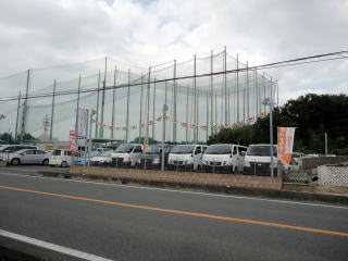 上尾中古車展示場ロケ地写真です