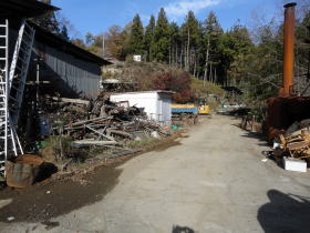 上野原資材置場　ロケ地写真です