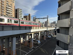 大森１ビル　305号室窓外写真です