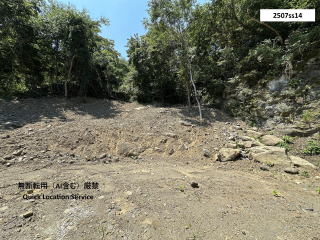 元採石場ロケ予定地写真です